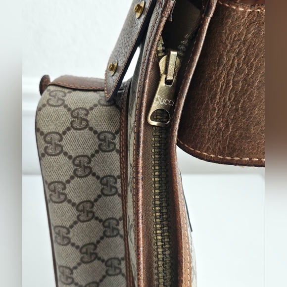 Gucci Vintage GG Supreme Coated Canvas Tennis Racket Case - Picture 10 of 10